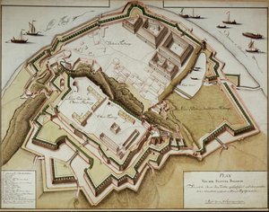 Map of the Fortress of Belgrade After Its Conquest by Fieldmarshal Gideon Freiherr von Laudon by German School