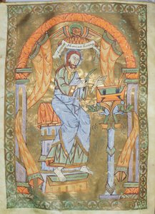 St. Mark the Evangelist, from The Evangeliarium of the Cathedral of Plock by German School