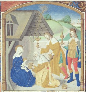 Nativity, from Vita Christi, by Ludolf of Saxony, c.1300-7778 by German School