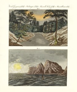 Nordic natural phenomenons by German School