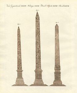 Obelisks and Egyptians