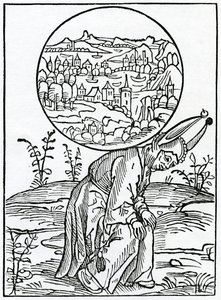Of the over great and chargeable curiosity of men, illustration from Alexander Barclay