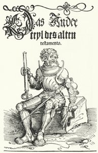 Page from the first edition of Luther