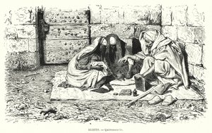 Palm reader, Egypt by German School