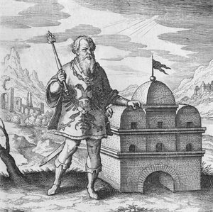 Philosopher Herald from Musaeum Hermeticum by German School