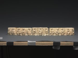 Plaque from a Portable Altar: Christ and the Apostles by German School