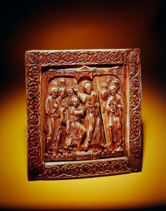 Plaque with Doubting Thomas