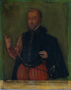 Portrait of Annas Duke of Montemorency, Constable of France by German School