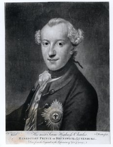 Portrait of His Most Serene Highness Charles, Prince of Brunswick, Luneburg and Wolfenbuttel