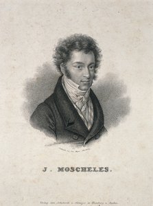 Portrait of Ignaz Moscheles (1794-1870) by German School