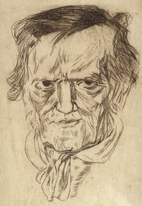 Portrait of Richard Wagner by German School