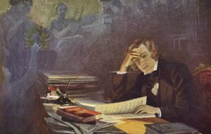 Portrait of Robert Schumann by German School