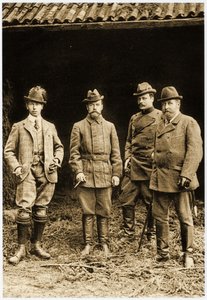 Prince Alfred, Czar Nicholas II and Ernst Ludwig