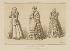 Princesses of Bavaria by German School