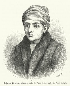 Regiomontanus, German Renaissance Mathematician and Astronomer (engraving) by German School