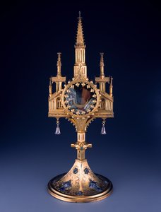 Reliquary Monstrance from the Guelph Treasure, made by the Hildesheim Workshop