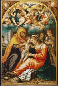 Saint Anne, Saint Mary, Infant Jesus