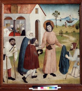 Saint Giles Distributing His Property Among the Poor