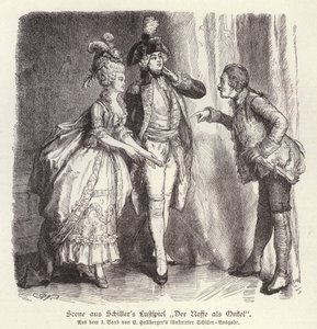 Scene from Friedrich Schiller