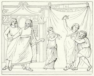 Scene from the Roman Playwright Terence