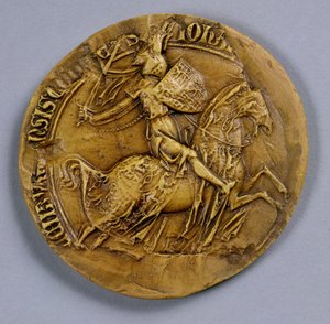 Seal of John I (1296-1346) of Luxembourg, King of Bohemia