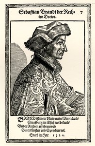 Sebastian Brant by German School