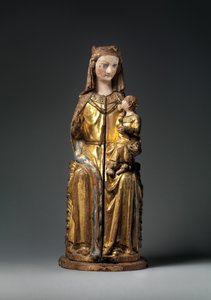 Shrine of the Virgin, closed panel