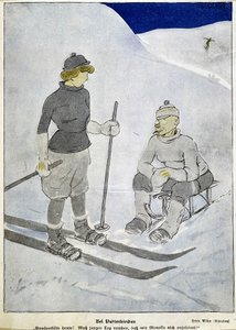 Ski and Toboggan - German Press by German School