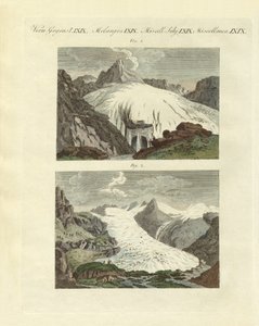 Strange Glaciers as the Birth of Large Rivers by German School