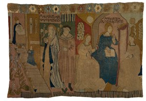 Tapestry Depicting the Presentation in the Temple of the Virgin and Her Education by German School