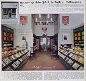 The Bahlsen shop in Cologne, c.1910
