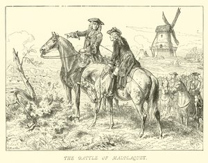 The Battle of Malplaquet by German School