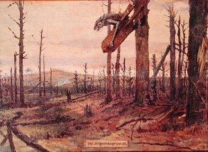 The Ghost of the Argonne Forests by German School