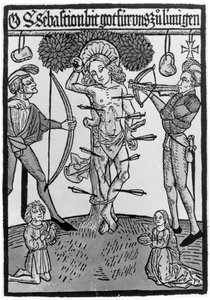 The Martyrdom of St. Sebastian by German School
