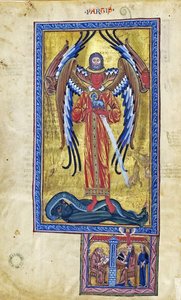 Theophany of Divine Love (Vision from Liber Divinorum Operum), c.1220-30