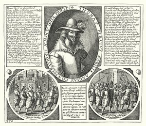 Thomas Percy, one of the conspirators behind the Gunpowder Plot by German School