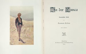 Title Page of Novel In der Lunca by Carmen Sylva by German School