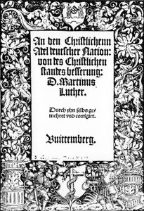 Title Page to Martin Luther