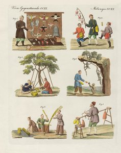 Trades, Arts and Handworks in China by German School