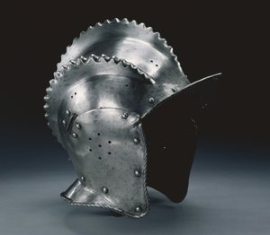 Triple-crested burgonet, c.1560-70 by German School