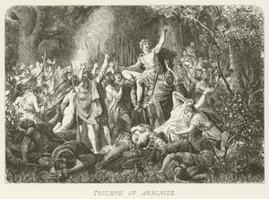 Triumph of Arminius by German School