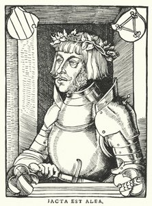 Ulrich von Hutten, German scholar, poet, satirist and Protestant reformer by German School