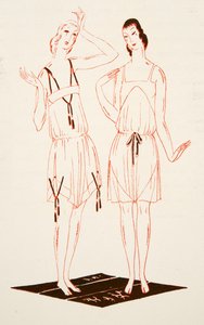 Underwear from Styl, pub. 1922 by German School