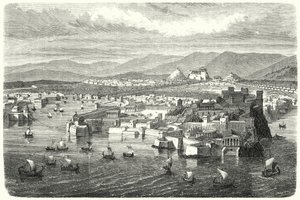 View of Ancient Athens from Piraeus by German School