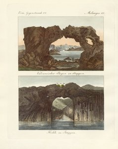 Volcanic Arcs and Caves by German School