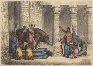 Worship of the Apis Bull in Ancient Egypt by German School