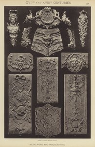 17th and 18th Centuries, Metalwork and Woodcarving by German School
