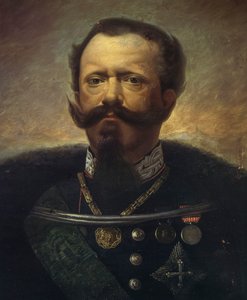 Portrait of Victor Emmanuel II, King of Italy by Gerolamo Induno