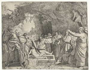 Raising of Lazarus by Gerrit Bleker
