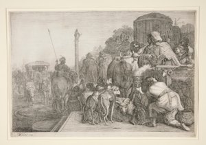Paul and Barnabas in Lystra by Gerrit Claesz Bleker